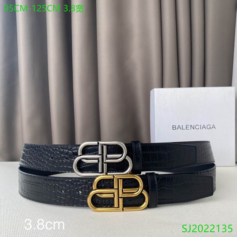 Balenciaga Belt 38mmX95-125cm 7D02
